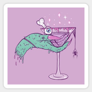 Monster Martini Sticker